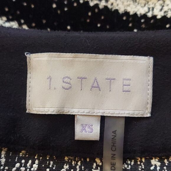 Tweed Sweater Jacket Womens Open Front Cardigan Boho Cape XS NWT - Picture 10 of 11